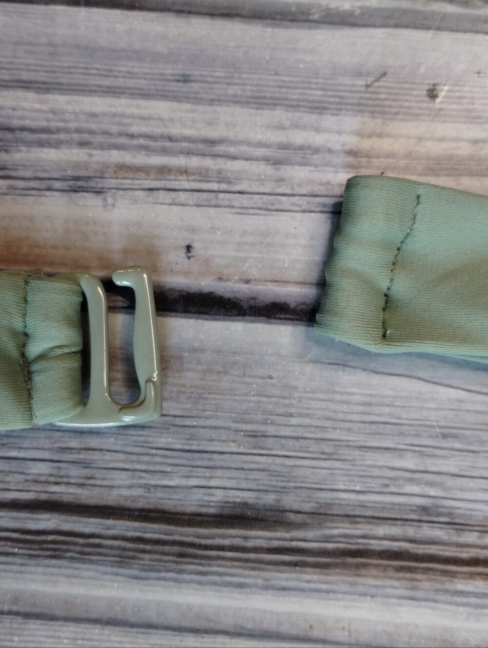 Jade Sage Green Ruched Swim Top - Picture 3 of 6